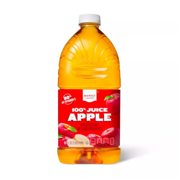 100% Apple Juice - 64 fl oz Bottle